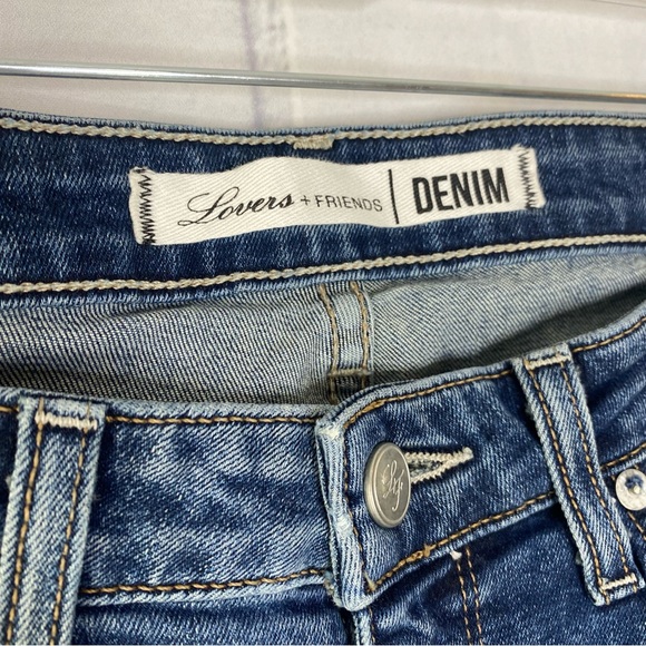 Lovers & Friends Mason High-Rise Skinny Jean in Naples size 28 - Picture 3 of 11